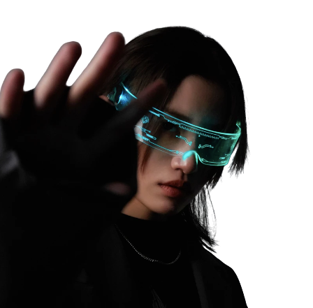 LED Rave Brille