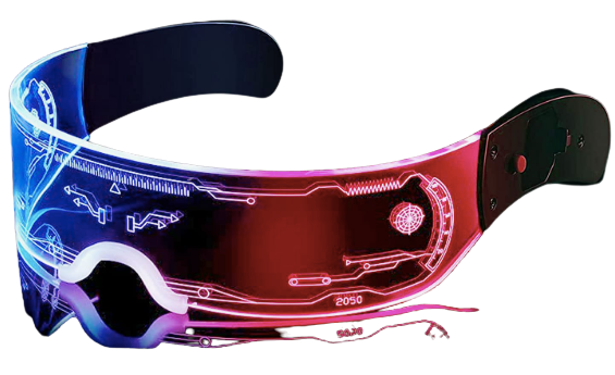 LED Rave-Glasses